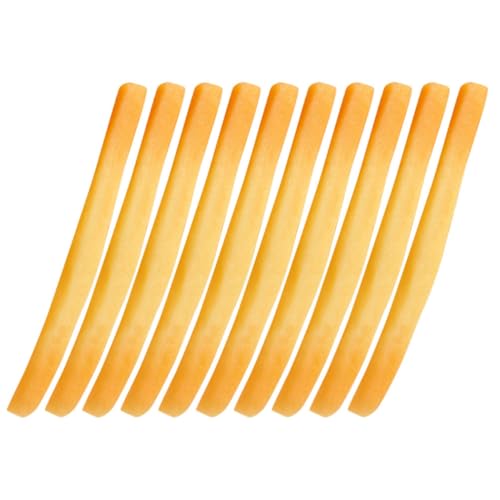GALPADA 10 Stück Künstliche Pommes Frites Modell Teiliges Lebensechte Deko für Küche Fotografie und Partys als Requisiten für Kreative Displays GALPADA 10 Stück Künstliche Pommes Frites Modell Teiliges Lebensechte Deko für Küche Fotografie und Partys als Requisiten für Kreative Displays von GALPADA