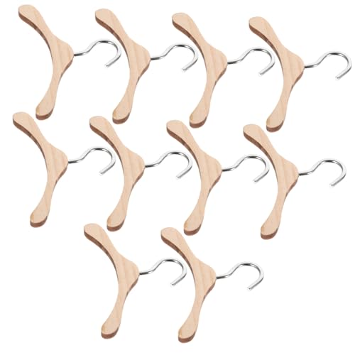 GALPADA 10 Stück Mini -Holzkleidung Rack kleiderbügel für puppenkleidung puppenkleiderbügel holzbügel wiedergeboren Kleiderständer für Puppen puppenaufhänger aus Holz Puppenzubehör Bambus GALPADA 10 Stück Mini -Holzkleidung Rack kleiderbügel für puppenkleidung puppenkleiderbügel holzbügel wiedergeboren Kleiderständer für Puppen puppenaufhänger aus Holz Puppenzubehör Bambus von GALPADA