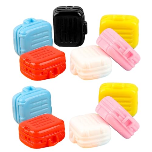 GALPADA 10 Stück Mini-Koffer Mini -Puppenkoffer Puppenhaus-Reisekoffer Puppenhaus -Accessoire Mini-Raumdekoration Puppenhaus Gepäck Mini-Hauskoffer Miniatur-Aufbewahrungsbox Plastik GALPADA 10 Stück Mini-Koffer Mini -Puppenkoffer Puppenhaus-Reisekoffer Puppenhaus -Accessoire Mini-Raumdekoration Puppenhaus Gepäck Mini-Hauskoffer Miniatur-Aufbewahrungsbox Plastik von GALPADA