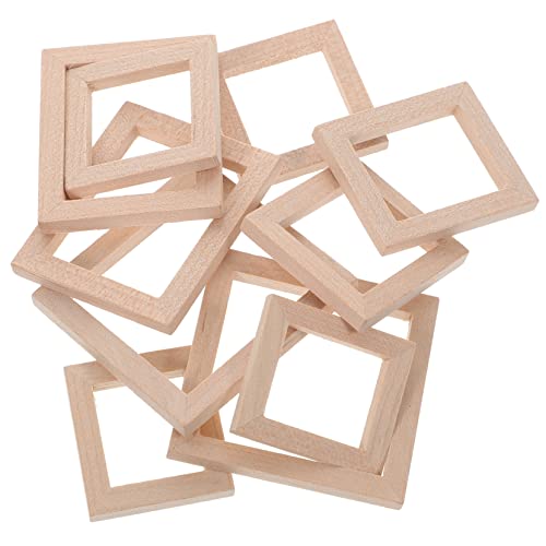 GALPADA 10 Stück Mini Möbel Fotorahmen Puppenhaus Bilderrahmen Maßstab 112 Dekorativer Mini Rahmen Mini Dekoration Miniatur Puppen Kleine Puppenhausrahmen Holz Khaki GALPADA 10 Stück Mini Möbel Fotorahmen Puppenhaus Bilderrahmen Maßstab 112 Dekorativer Mini Rahmen Mini Dekoration Miniatur Puppen Kleine Puppenhausrahmen Holz Khaki von GALPADA