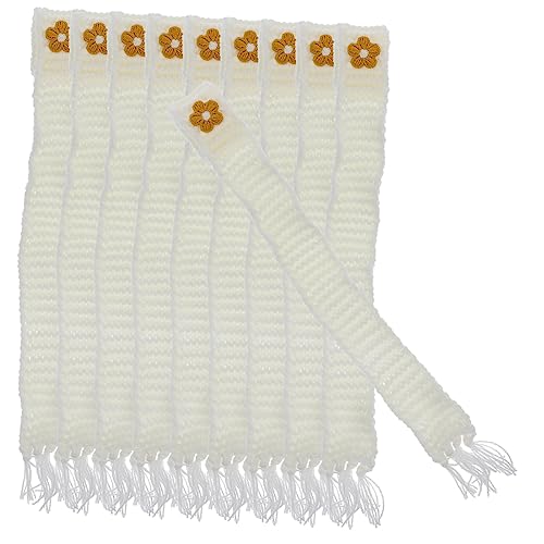 GALPADA 10 Stück Mini Strickschal Weinflaschenschal Unser Dekorativer Mini Schal Schals Schals Kariert Babypuppe DIY Partygeschenk Süßer Mini Schal Schal Oberteil GALPADA 10 Stück Mini Strickschal Weinflaschenschal Unser Dekorativer Mini Schal Schals Schals Kariert Babypuppe DIY Partygeschenk Süßer Mini Schal Schal Oberteil von GALPADA