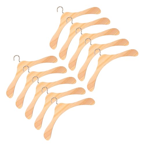 GALPADA 10 Stück Mini -holzkleidung Rack Puppen Kleiderbügel Puppenhaken Kleidungsstück Babypuppenkleidung Babypuppenbügel Mini-kleiderbügel Holzig Puppenkleiderbügel Brown Bambus GALPADA 10 Stück Mini -holzkleidung Rack Puppen Kleiderbügel Puppenhaken Kleidungsstück Babypuppenkleidung Babypuppenbügel Mini-kleiderbügel Holzig Puppenkleiderbügel Brown Bambus von GALPADA