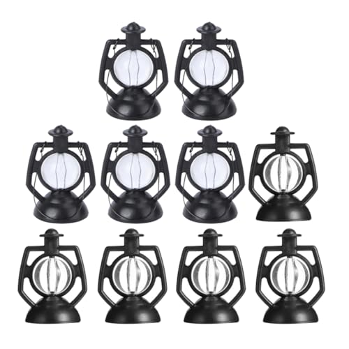 GALPADA 10 Stück Miniatur Kerosinlampen Retro Foto Requisiten für Puppenhaus Dekoration Leicht und Robust für DIY Miniaturhäuser und Kreative Spielszenen GALPADA 10 Stück Miniatur Kerosinlampen Retro Foto Requisiten für Puppenhaus Dekoration Leicht und Robust für DIY Miniaturhäuser und Kreative Spielszenen von GALPADA