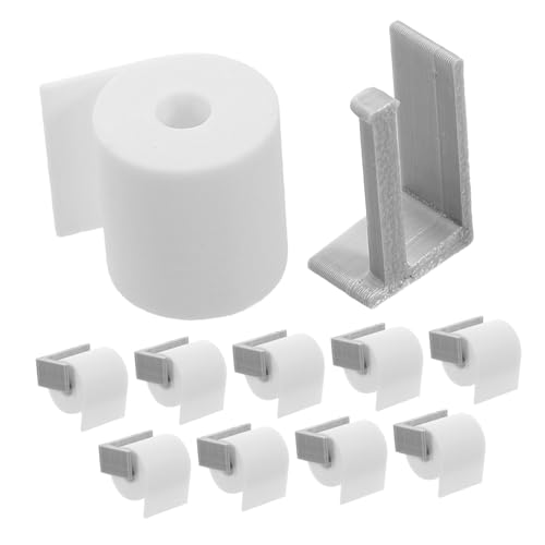 GALPADA 10 Stück Miniatur-Papiermodell Gewebe klein Gestell Dekoration Miniatur-Puppenhauszubehör Badetuch Zubehör für den Puppenhausgarten Mini-Puppenhaus-Zubehör Mini-Toilette Plastik GALPADA 10 Stück Miniatur-Papiermodell Gewebe klein Gestell Dekoration Miniatur-Puppenhauszubehör Badetuch Zubehör für den Puppenhausgarten Mini-Puppenhaus-Zubehör Mini-Toilette Plastik von GALPADA