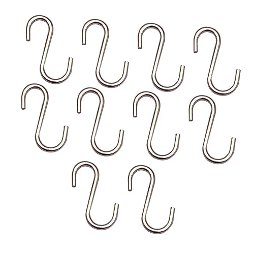 GALPADA 10 Stück Miniatur S Haken für Puppen zur Organisation von Puppenzubehör und Mini Kochgeschirr Glatte Oberfläche Schützende Aufbewahrung für Perfektes für Puppenliebhaber GALPADA 10 Stück Miniatur S Haken für Puppen zur Organisation von Puppenzubehör und Mini Kochgeschirr Glatte Oberfläche Schützende Aufbewahrung für Perfektes für Puppenliebhaber von GALPADA