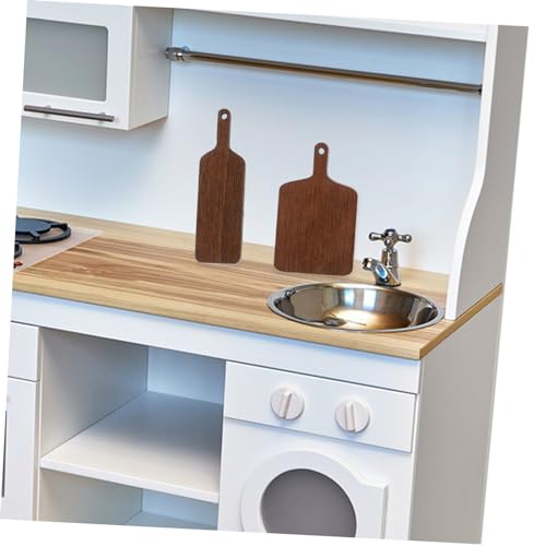GALPADA 10 Stück Puppenhaus Küchenaccessoires Robustes Detailreiches Miniatur Schneidebrett für Dekoration und Basteln GALPADA 10 Stück Puppenhaus Küchenaccessoires Robustes Detailreiches Miniatur Schneidebrett für Dekoration und Basteln von GALPADA