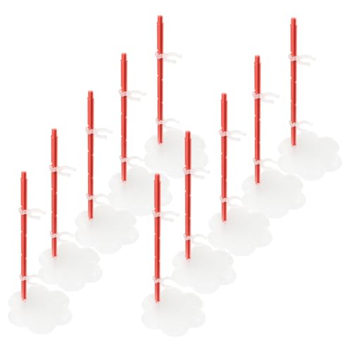 GALPADA 10 Stück Puppenständer Hohe Doll Display Ständer mit Doppelsteckplätzen Stabile Figurenhalter für Puppenaufbewahrung und Dekoration Regal oder Tisch von GALPADA