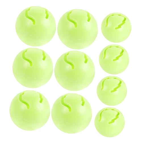 GALPADA 10 Stück Rasselkugeln Einsätze Rasselbox Reparatur Puppe Geräuschhersteller 3 cm Ersatzeinsatzteile Für Tierpuppenpuppenfüllung DIY Baby Haustierspielzeug von GALPADA