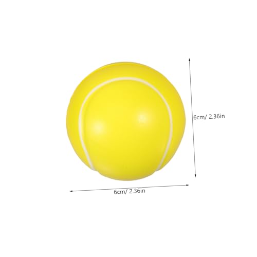 GALPADA 10 Stück Teiliges Elastische Mini Tennisbälle aus Sicherem Schaumstoff Weiche Hüpfbälle für Geburtstags mitgebsel und Partyfüllung Stresslösend und Spielerisch zur Entspannung von GALPADA