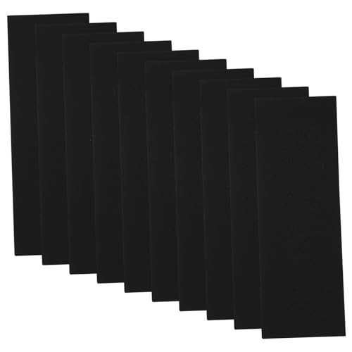GALPADA 10 Stück Teiliges Finger Skateboard Grip Tape Rutschfestes Schützendes Schaumstoff Material Einfach Zuschneidbar Komfortabel und Stoßdämpfend Passend für Fingerboards Praktische von GALPADA