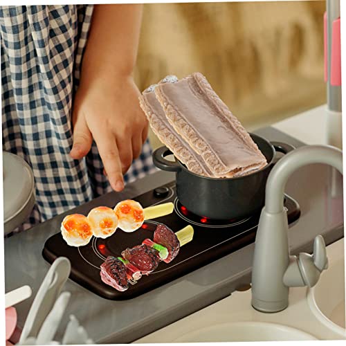 GALPADA 10 Stück Teiliges Grillspieße aus Robustem Realistisches BBQ Food Modell für Küchen Deko Rollenspiel Fotorequisite Lernspielzeug und Partydeko von GALPADA