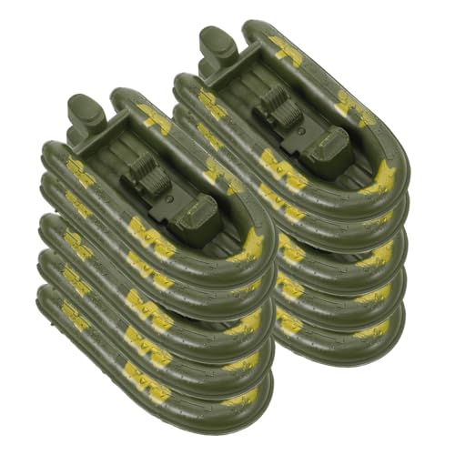 GALPADA 10 Stück Teiliges Kleine Bootsmodelle aus Stabilem PP Realistische Simulation Langlebiges Kinderspielzeug und Dekoration für Schreibtisch und Miniatur Landschaft von GALPADA