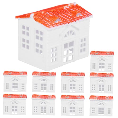 GALPADA 10 Stück Teiliges Kleine Villa Modelle Realistische Simulation Gebäude Miniaturen Glatte Oberfläche Langlebige Mikro Landschaftsdekoration für Kreative DIY Szenengestaltung GALPADA 10 Stück Teiliges Kleine Villa Modelle Realistische Simulation Gebäude Miniaturen Glatte Oberfläche Langlebige Mikro Landschaftsdekoration für Kreative DIY Szenengestaltung von GALPADA