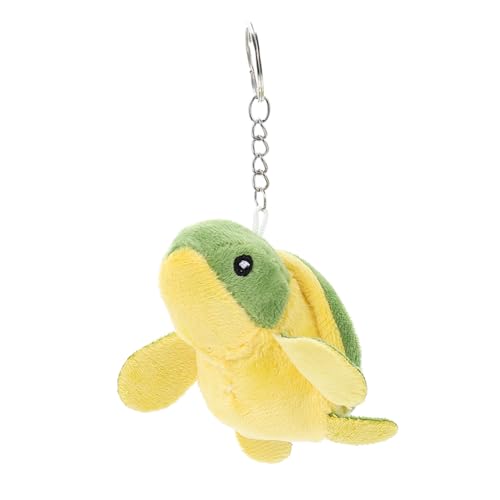 GALPADA 10 Stück Teiliges Niedliche Plüsch-schildkröten Schlüsselanhänger mit Kette Kleine Kuscheltier Anhänger für Rucksack Geldbörse Taschen-deko Vielseitige Mini Plüsch Ornamente für von GALPADA
