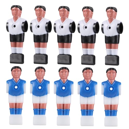 GALPADA 10 Stück Teiliges Tischfußball Spieler Professionelle Ersatz Fußballmänner mit Glatter Oberfläche Einfache Montage Langlebig und Stilvolles Design für Tischkicker Spielspaß GALPADA 10 Stück Teiliges Tischfußball Spieler Professionelle Ersatz Fußballmänner mit Glatter Oberfläche Einfache Montage Langlebig und Stilvolles Design für Tischkicker Spielspaß von GALPADA