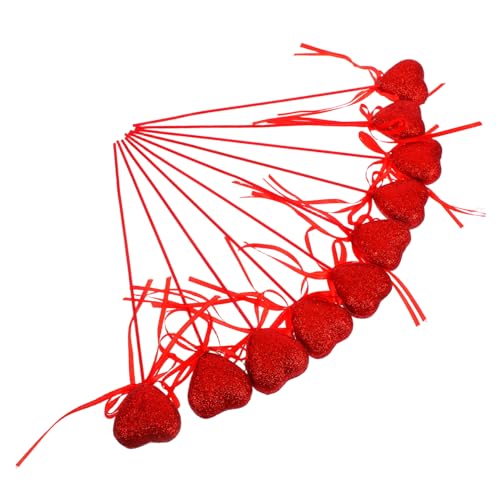 GALPADA 10 Stück liebe Stecklinge Party funkeln Valentinstag-Dekorationen, Herz-Ornamente wählen Liebe Dekoration Festtagsdeko Herz-Blumen-Picks Valentinstagherzen glitzern Schaum rot GALPADA 10 Stück liebe Stecklinge Party funkeln Valentinstag-Dekorationen, Herz-Ornamente wählen Liebe Dekoration Festtagsdeko Herz-Blumen-Picks Valentinstagherzen glitzern Schaum rot von GALPADA