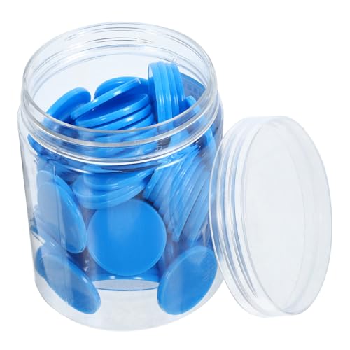 GALPADA 100 Stück Abs Kunststoff Spielchips Transparente Kleine Zählchips für Lernspiele Bingo und Mathematische Übungen Vielseitige Blanko Poker Chips für Unterricht GALPADA 100 Stück Abs Kunststoff Spielchips Transparente Kleine Zählchips für Lernspiele Bingo und Mathematische Übungen Vielseitige Blanko Poker Chips für Unterricht von GALPADA