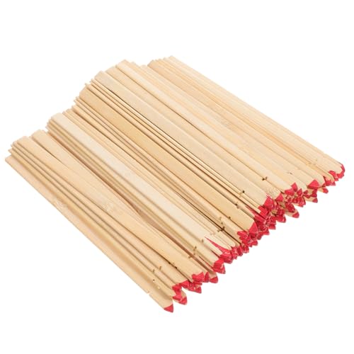 GALPADA 100 Stück Blanko Bambus Stäbe für Buddhistische Wahrsagerei Langlebige Naturfarbene Divinationshilfen Traditionelles Chinesisches Orakelspiel Zubehör für Spirituelle Rituale von GALPADA