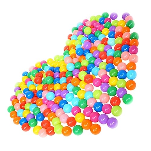 GALPADA 100 Stück Bunte Packung Kunststoff Bälle für Große Spielbälle für Ballgruben Partys Pools und Zelte Sicher und Geruchsneutral für Junge Mädchen und Kleinkinder von GALPADA