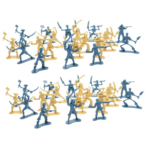 GALPADA 100 Stück Piratensoldaten Modelle Mini Piraten Figuren Skeleton Warrior Figuren für Halloween Cosplay Requisiten und Desktop Dekoration GALPADA 100 Stück Piratensoldaten Modelle Mini Piraten Figuren Skeleton Warrior Figuren für Halloween Cosplay Requisiten und Desktop Dekoration von GALPADA