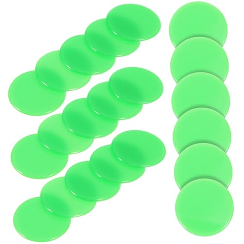GALPADA 100 Stück Solide Grüne Bingo Chips Spielmarken Zählchips Robust ohne Grate für Poker Party Bingo und Kartenspiele Zubehör GALPADA 100 Stück Solide Grüne Bingo Chips Spielmarken Zählchips Robust ohne Grate für Poker Party Bingo und Kartenspiele Zubehör von GALPADA