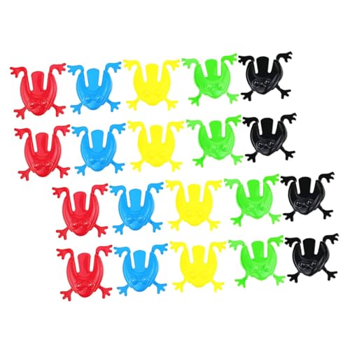 GALPADA 100 Stück Teiliges Bunte Hüpf-Frosch-spielzeuge aus Kunststoff Realistische mit Glatter Oberfläche Sicher für Partygeschenk Lernspielzeug und Mitgebsel GALPADA 100 Stück Teiliges Bunte Hüpf-Frosch-spielzeuge aus Kunststoff Realistische mit Glatter Oberfläche Sicher für Partygeschenk Lernspielzeug und Mitgebsel von GALPADA