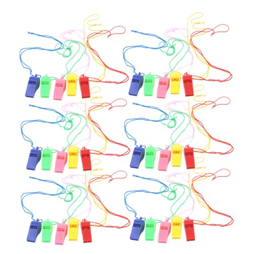 GALPADA 100 Stück Teiliges Bunte Mehrzweck pfeifen für Sport Schiedsrichter Party Kindergeburtstag mit Hoher Lautstärke und Langlebigem Kunststoff für Training und Veranstaltung GALPADA 100 Stück Teiliges Bunte Mehrzweck pfeifen für Sport Schiedsrichter Party Kindergeburtstag mit Hoher Lautstärke und Langlebigem Kunststoff für Training und Veranstaltung von GALPADA