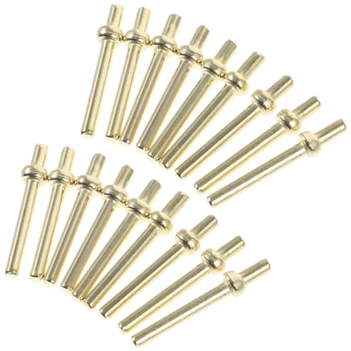 GALPADA 100 Stück Teiliges Metall-spielzubehör Cribbage-Brett Stifte Konisches Design Gelb Stabil für Familienspiele Karten Spielstandanzeige GALPADA 100 Stück Teiliges Metall-spielzubehör Cribbage-Brett Stifte Konisches Design Gelb Stabil für Familienspiele Karten Spielstandanzeige von GALPADA