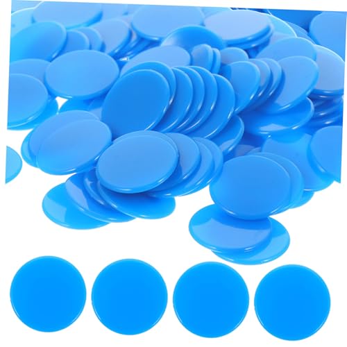 GALPADA 100 Stück Transparente Plastik Bingo Chips Doppelseitig Farbig Langlebige Zählchips für Lernspiele Matheunterricht und Partyzubehör Geeignet für Bingo und Poker GALPADA 100 Stück Transparente Plastik Bingo Chips Doppelseitig Farbig Langlebige Zählchips für Lernspiele Matheunterricht und Partyzubehör Geeignet für Bingo und Poker von GALPADA