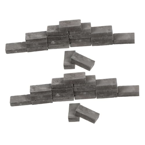 GALPADA 100 Stück Ziegel Sandtisch Konstruktion Kleine Ziegel Kleine Modelle Basteln Gelände Landschaft Miniaturen Grau Objekt Spiel Ornament Puppenhaus Bauen Architektur Garten Grau Ton GALPADA 100 Stück Ziegel Sandtisch Konstruktion Kleine Ziegel Kleine Modelle Basteln Gelände Landschaft Miniaturen Grau Objekt Spiel Ornament Puppenhaus Bauen Architektur Garten Grau Ton von GALPADA