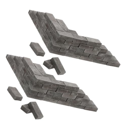 GALPADA 100Stücke Kreative Miniaturszenen und Sandtischarchitektur Dekoration für Modelle und Puppenhäuser von GALPADA