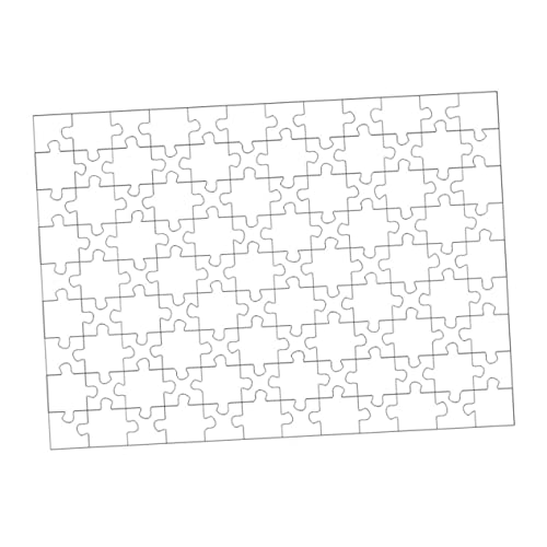GALPADA 108 Stück Teiliges Transparentes Jigsaw Puzzle für Edukatives Gehirntrainingsspiel Feinmotorik Vorstellungskraft und Hand Auge Koordination Lernspielzeug von GALPADA