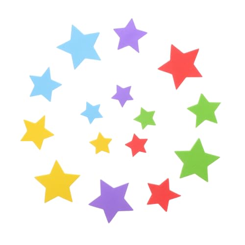 GALPADA 10Er-Packungen Selbstklebende Farbenfrohe für Bastelprojekte Scrapbooking und Partydeko Kinderfreundliches Design für Kreative von GALPADA
