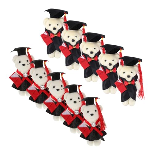 GALPADA 10Stücke DIY Mini Abschlussbär Teiliges Bouquet Dekorationsmaterial mit Männlichen und Weiblichen für Kreative Geschenkideen zur Graduierung Einfach zu Gestalten GALPADA 10Stücke DIY Mini Abschlussbär Teiliges Bouquet Dekorationsmaterial mit Männlichen und Weiblichen für Kreative Geschenkideen zur Graduierung Einfach zu Gestalten von GALPADA