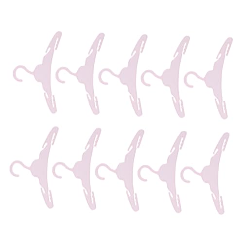 GALPADA 10Stücke Mini Puppen Kleiderbügel aus Kunststoff Puppenkleiderhalter für Puppen Zubehör für Puppenoutfits und Kreative Spielideen für Kindergeburtstage GALPADA 10Stücke Mini Puppen Kleiderbügel aus Kunststoff Puppenkleiderhalter für Puppen Zubehör für Puppenoutfits und Kreative Spielideen für Kindergeburtstage von GALPADA
