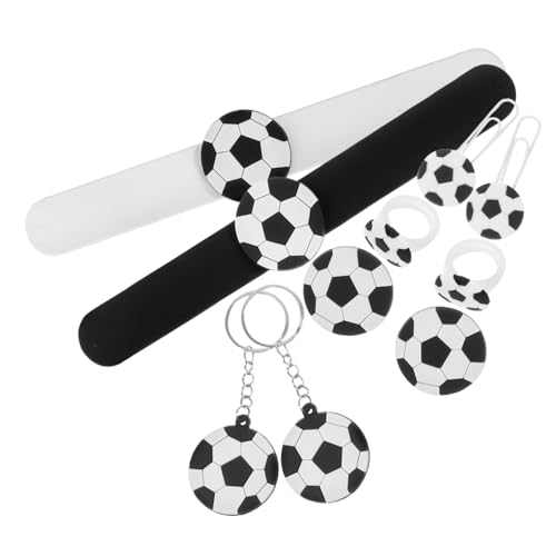 GALPADA 10Stücke Teiliges Fußball Party Geschenkset für Schlüsselanhänger Ringe Lesezeichen Anstecknadeln und Spielzeuge für Unvergessliche Fußball Geburtstagsfeiern GALPADA 10Stücke Teiliges Fußball Party Geschenkset für Schlüsselanhänger Ringe Lesezeichen Anstecknadeln und Spielzeuge für Unvergessliche Fußball Geburtstagsfeiern von GALPADA