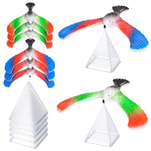 GALPADA 10Stücke Teiliges Gravity Eagle Spielzeugset Für Balancierendes Vogelspielzeug Kreativität Und Lernen Für Partygeschenke Und Schulbelohnungen Farben Zufällig von GALPADA