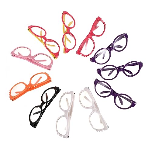 GALPADA 11Stücke Teiliges Puppenbrillen für Cosplay und Party Hochwertige Leichte Puppenbrillen für Kreative Ankleide Accessoires und Sensorische Entwicklung GALPADA 11Stücke Teiliges Puppenbrillen für Cosplay und Party Hochwertige Leichte Puppenbrillen für Kreative Ankleide Accessoires und Sensorische Entwicklung von GALPADA