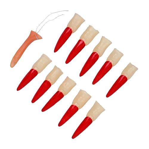 GALPADA 11Stücke Zombie Fingernagel Set Teiliges Halloween Requisiten Set mit Langen Fingernägeln und Fake Nase für Gruselige für Cosplay und Halloween Partys GALPADA 11Stücke Zombie Fingernagel Set Teiliges Halloween Requisiten Set mit Langen Fingernägeln und Fake Nase für Gruselige für Cosplay und Halloween Partys von GALPADA
