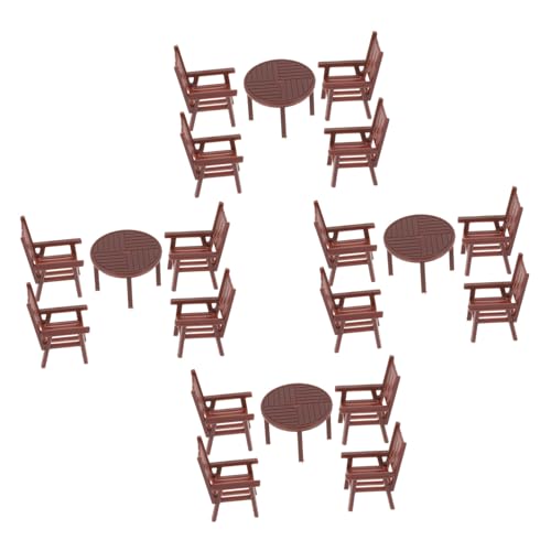 GALPADA 12 Sätze Miniatur Tisch Stuhl Set Puppenhaus Zubehör Miniaturmöbel für Spielhaus Dekoration Kreativitätsfördernd und Realistisch Gestaltet GALPADA 12 Sätze Miniatur Tisch Stuhl Set Puppenhaus Zubehör Miniaturmöbel für Spielhaus Dekoration Kreativitätsfördernd und Realistisch Gestaltet von GALPADA
