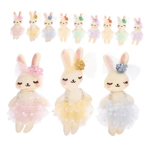 GALPADA 12 Stück Gefüllte Kaninchenpuppe Aus Baumwolle Süße Plüschtiere Kuscheltiere Für Mädchen Häschen Schlüsselanhänger Daisy Kuscheltiere Bio Plüschtiere Für Babys Plüsch GALPADA 12 Stück Gefüllte Kaninchenpuppe Aus Baumwolle Süße Plüschtiere Kuscheltiere Für Mädchen Häschen Schlüsselanhänger Daisy Kuscheltiere Bio Plüschtiere Für Babys Plüsch von GALPADA