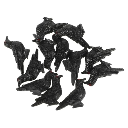 GALPADA 12 Stück Krähe-Ornament Deko Mini-krähe Vogelstatuette Aus Harz Kleine Vogelstatuen Miniaturskulpturen Winzige Harzvögel Mini - Krähenfigur Miniaturvögel Basteln Schwarz Harz GALPADA 12 Stück Krähe-Ornament Deko Mini-krähe Vogelstatuette Aus Harz Kleine Vogelstatuen Miniaturskulpturen Winzige Harzvögel Mini - Krähenfigur Miniaturvögel Basteln Schwarz Harz von GALPADA