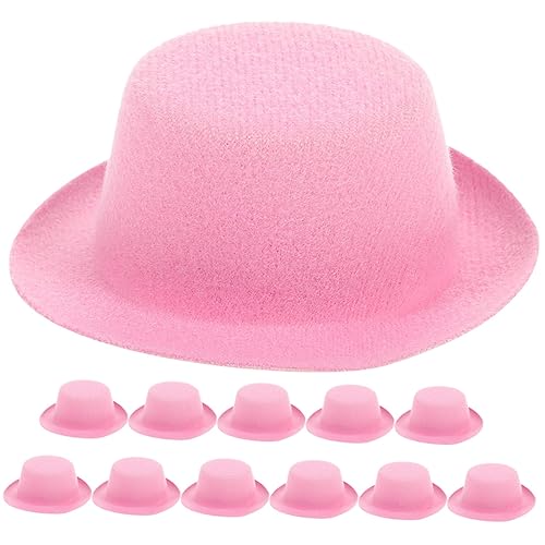 GALPADA 12 Stück Miniatur Cowboyhut Niedliche Hüte für Puppenhaus DIY Bastelprojekte Haustieraccessoires Pinke Mützen für Festliche Anlässe und Dekoration GALPADA 12 Stück Miniatur Cowboyhut Niedliche Hüte für Puppenhaus DIY Bastelprojekte Haustieraccessoires Pinke Mützen für Festliche Anlässe und Dekoration von GALPADA