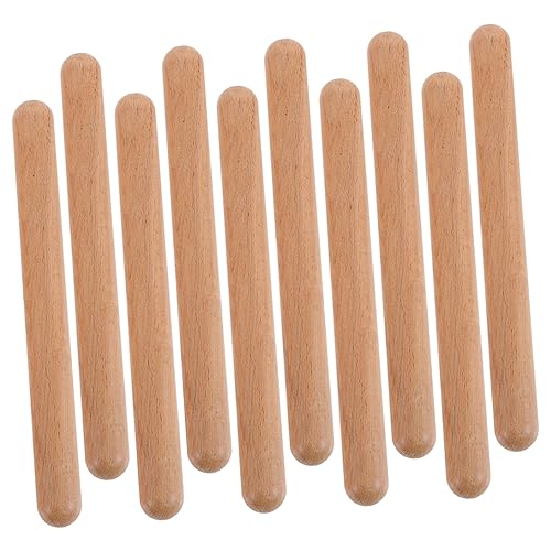 GALPADA 12 Stück Schlagzeug Musik -sichere Drumsticks Musical Trommelstöcke mit Kindertrommel Kinderinstrumente Schlaginstrumente für Rhythmusstöcke im Klassenzimmer hölzern GALPADA 12 Stück Schlagzeug Musik -sichere Drumsticks Musical Trommelstöcke mit Kindertrommel Kinderinstrumente Schlaginstrumente für Rhythmusstöcke im Klassenzimmer hölzern von GALPADA