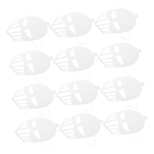 GALPADA 12 Stück Teiliges DIY Papiermasken Ergonomischem Griff für Weiße Bemalbare Halbgesichtsmasken zum Basteln Kostümieren und Partydekoration für Karneval Halloween und Rollenspiele GALPADA 12 Stück Teiliges DIY Papiermasken Ergonomischem Griff für Weiße Bemalbare Halbgesichtsmasken zum Basteln Kostümieren und Partydekoration für Karneval Halloween und Rollenspiele von GALPADA