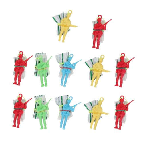 GALPADA 12 Stück Teiliges Fallschirm Fallschirmspringer Soldaten aus Langsame Landung Outdoor Wurfspielzeug für Jungen und Mädchen Fördert Kreativität und Geschicklichkeit GALPADA 12 Stück Teiliges Fallschirm Fallschirmspringer Soldaten aus Langsame Landung Outdoor Wurfspielzeug für Jungen und Mädchen Fördert Kreativität und Geschicklichkeit von GALPADA