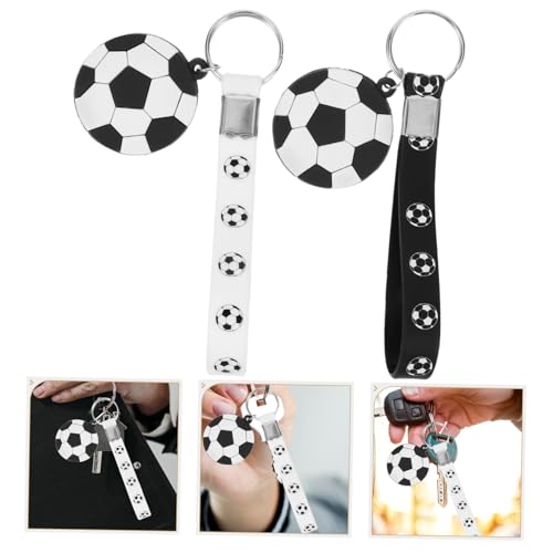 GALPADA 12 Stück Teiliges Fußball Schlüsselanhänger Langlebigem Silikon und Kleine Fußball Anhänger Weiß und Schwarz als Sportgeschenk Partydeko für Fußballfans Jungen GALPADA 12 Stück Teiliges Fußball Schlüsselanhänger Langlebigem Silikon und Kleine Fußball Anhänger Weiß und Schwarz als Sportgeschenk Partydeko für Fußballfans Jungen von GALPADA