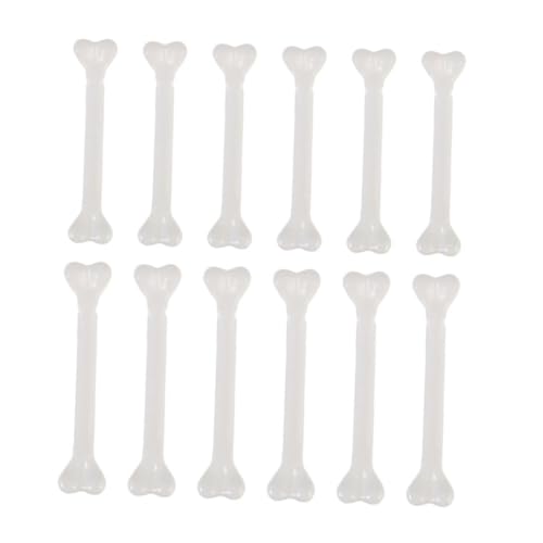 GALPADA 12 Stück Teiliges Halloween Deko Fake Knochen Kunststoff Realistische Skelett Requisiten für Party Halloween Deko Drinnen und Draußen Leicht Wiederverwendbar für Kostüme und von GALPADA