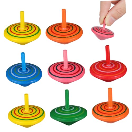 GALPADA 12 Stück Teiliges Holzkreiselspielzeug Bunt Druckentlastung Gyroskop für Fördert Hand Auge koordination Geeignet für Geburtstage und Partyspaß Zufällige Farben Zufällige Farbe GALPADA 12 Stück Teiliges Holzkreiselspielzeug Bunt Druckentlastung Gyroskop für Fördert Hand Auge koordination Geeignet für Geburtstage und Partyspaß Zufällige Farben Zufällige Farbe von GALPADA