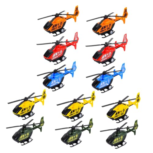 GALPADA 12 Stück Teiliges Hubschrauber für Bunter Pull Back Mechanismus Robustes Mini Helikopter Modell Fördert Hand Auge koordination Geschenk für Jungen und Mädchen Zufällige Farbe GALPADA 12 Stück Teiliges Hubschrauber für Bunter Pull Back Mechanismus Robustes Mini Helikopter Modell Fördert Hand Auge koordination Geschenk für Jungen und Mädchen Zufällige Farbe von GALPADA